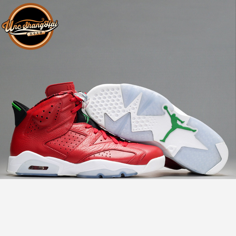北卡大学 Air Jordan 6 AJ6 斯派克 MVP 圣诞红 乔6 694091-625