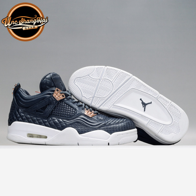 北卡大学 Jordan 4 Premium Navy AJ4海军蓝 巅峰藏蓝819139-402