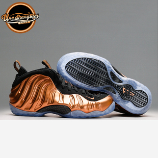 铜喷 Air 北卡大学 篮球鞋 Foamposite One 喷泡 Nike 314996 007