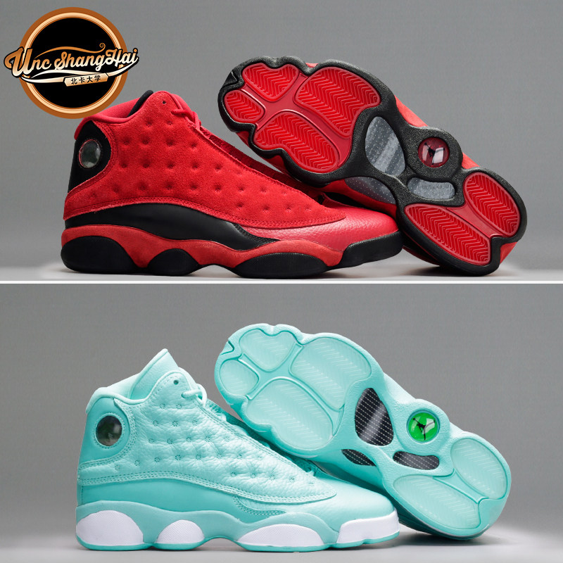 北卡大学 Air Jordan 13 AJ13 光棍节 黑红蒂芙尼 888164-601现货