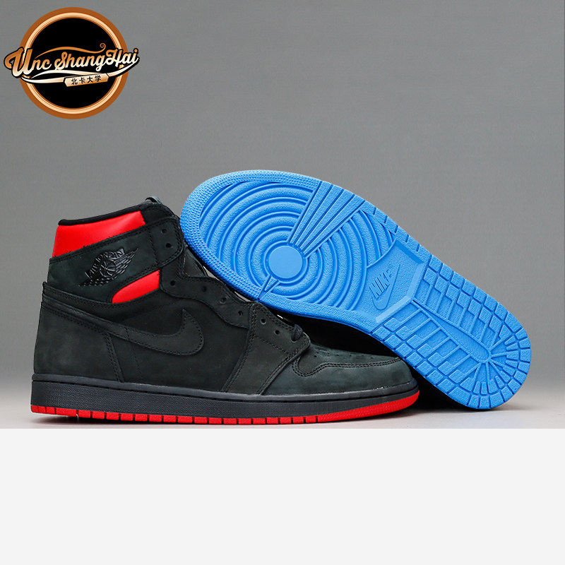 北卡大学 Air Jordan 1 Quai Q54 AJ1 街头篮球 鸳鸯 AH1040-054