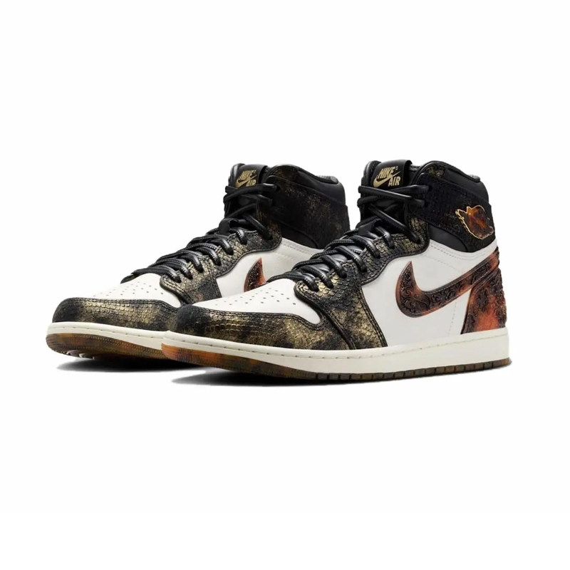 北卡大学 Jordan Air Jordan 1 RETRO玄武亚洲蛇年CNY IB3165-091