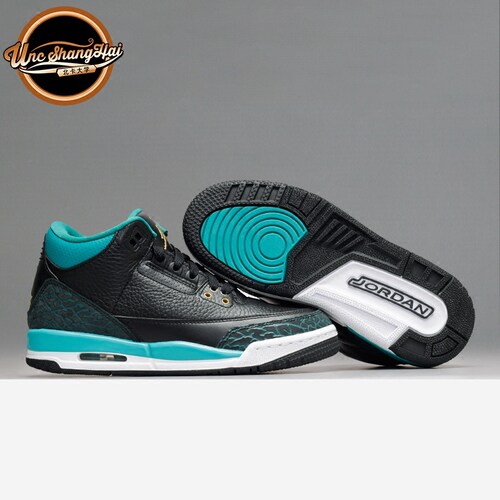 JORDAN3GSBlack黑绿