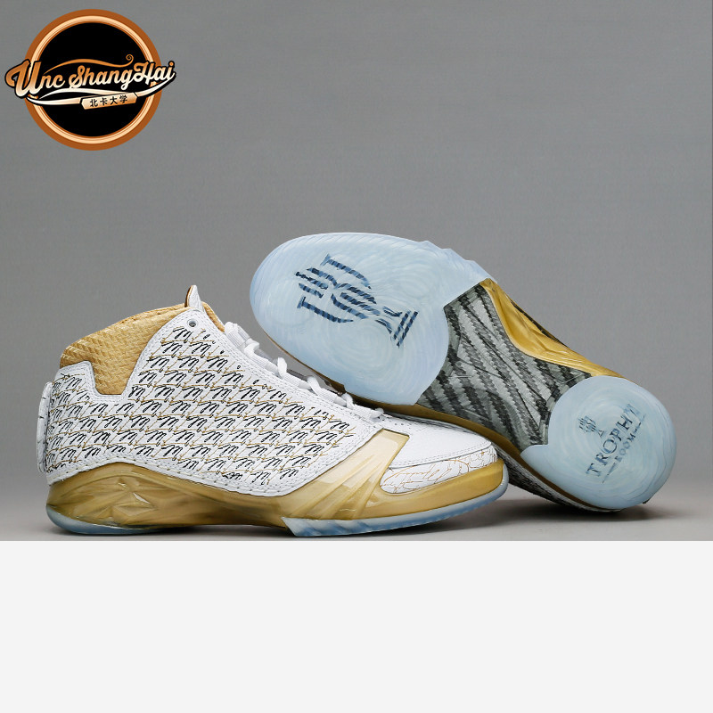 北卡大学 Air Jordan XX3 23 Trophy Room AJ23 白金 853336-123