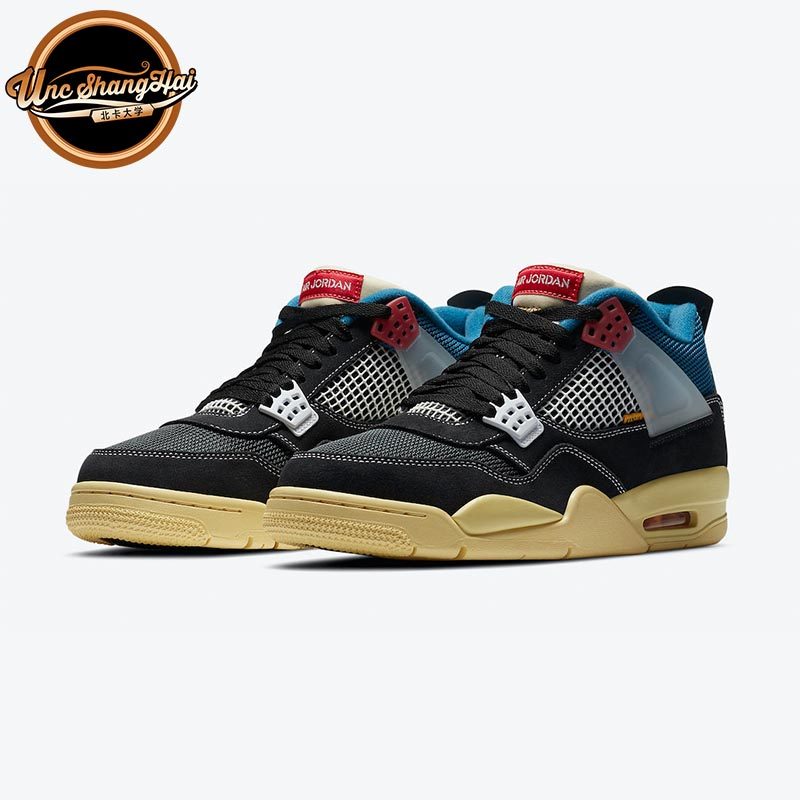 北卡大学 air jordan 4 aj4 x union 联名骑士南海岸 dc9533-001