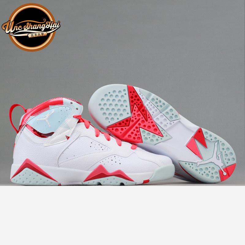 北卡大学 Air Jordan 7 GS Topaz Mist AJ7糖果 白粉 442960-104
