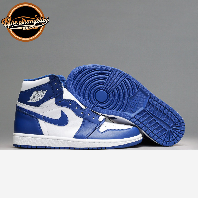 北卡大学 air Jordan 1 Retro High OG AJ1 风暴蓝555088-127现货
