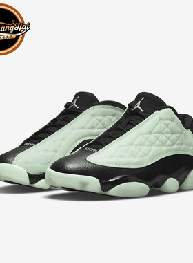 AJ13光棍节黑绿夜光篮球鞋