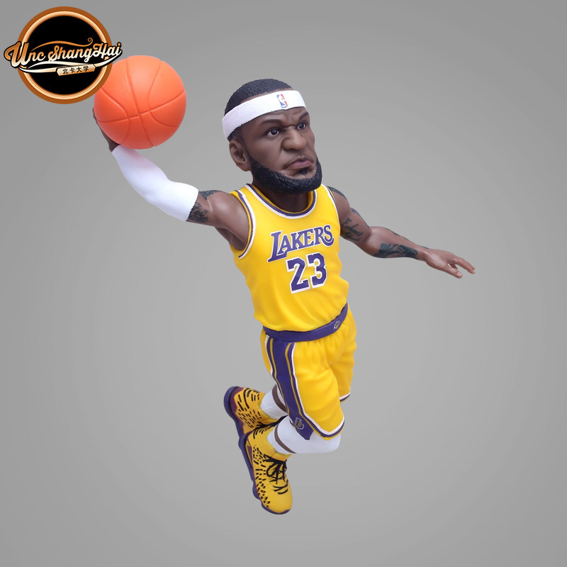 北卡 MotionMode NBA球星 詹姆斯篮球Q版潮流玩偶人偶手办 现货
