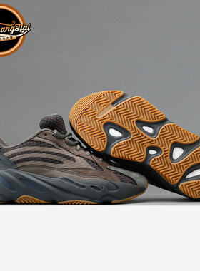北卡大学Adidas YEEZY 700V2 晶洞巧克力灰 咖啡椰子 EG6860现货
