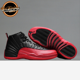 Flu 130690 Air 002现货 黑红病倒 Jordan AJ12 北卡大学 Game