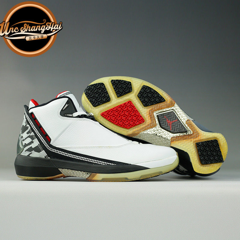 北卡大学 air jordan xx2 aj22 og 黑白红 原色 元年 315299-161