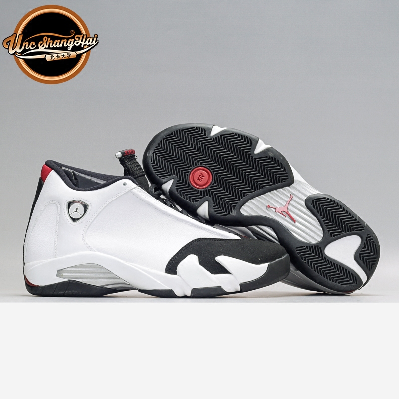 北卡大学 Air Jordan 14 Black Toe AJ14 黑白 熊猫 487471-102