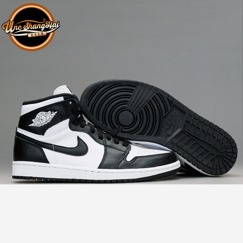 北卡大学 Air Jordan 1 OG High  AJ1 乔1 黑白 复刻 555088-010