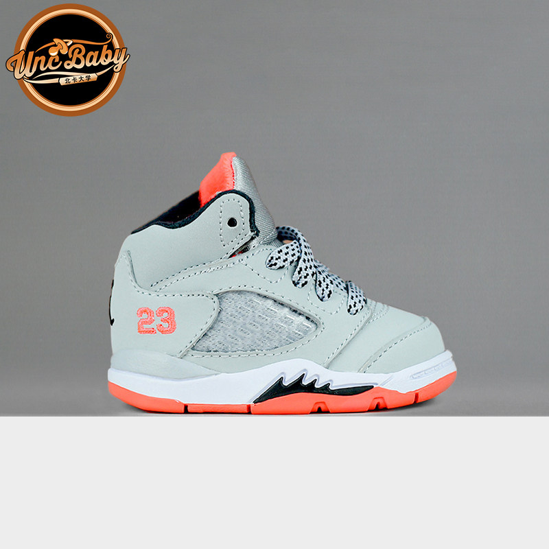 北卡大学 Air Jordan 5 AJ5 Hot Lava 热熔岩 童鞋 725172-018