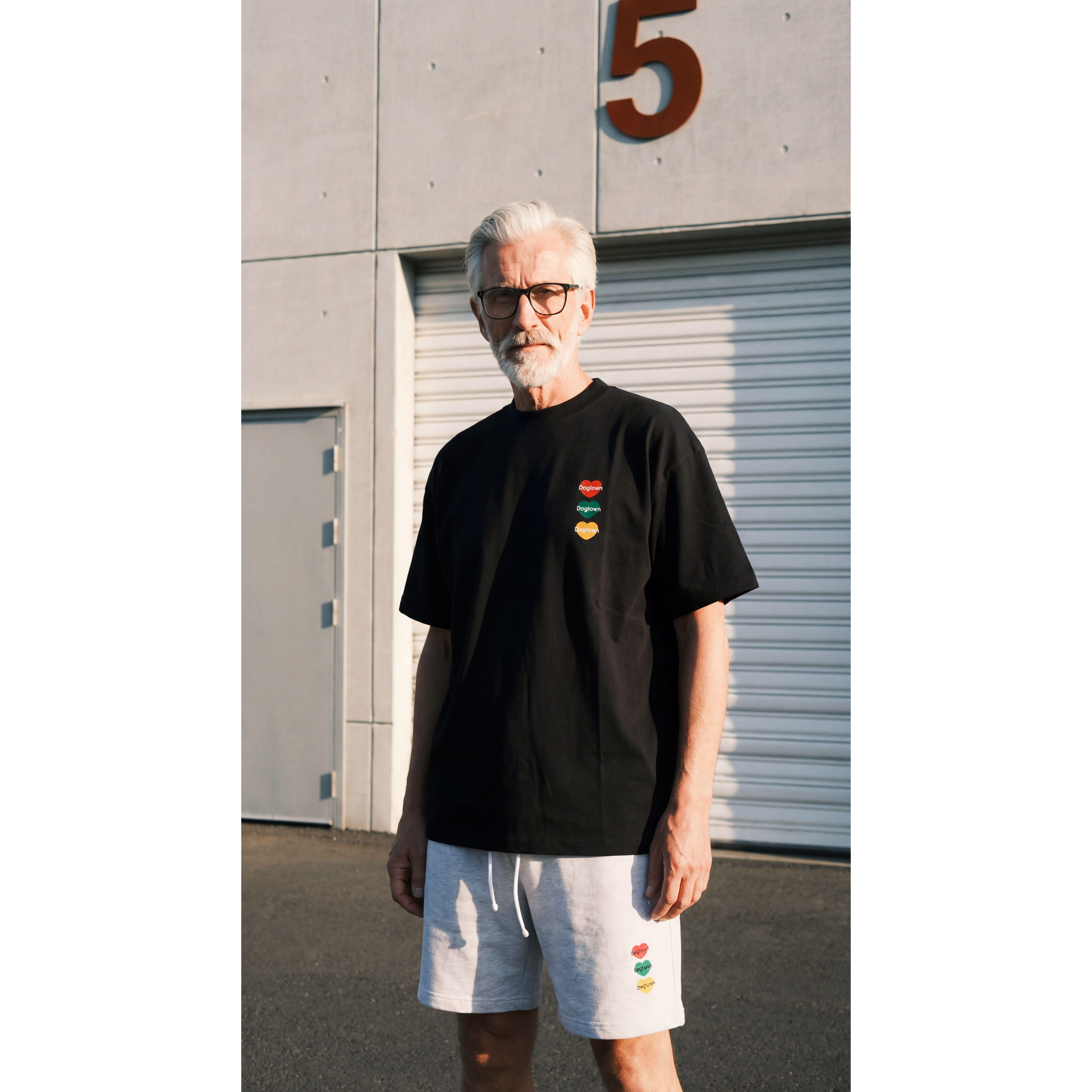 DOGTOWN 26SS TRAFFIC LOVE红绿灯爱心短袖TEE短袖T恤