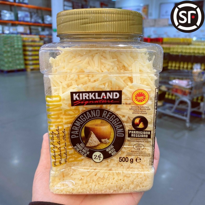 Costco代购kirkland帕玛森干酪碎500g披萨意面拉丝马苏里拉芝士碎