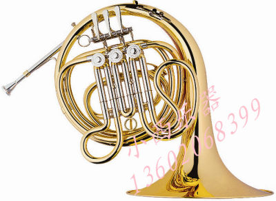 F调 三键小圆号 （连体）亦称小三圆号 3-key small French  horn