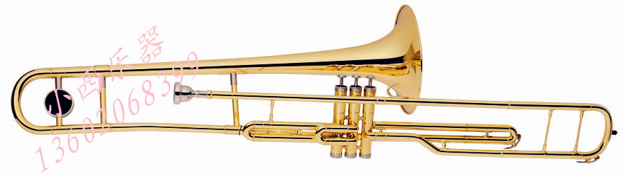 三立键中音长号 (活塞式长号,立键长号)Bb调  Valve trombone