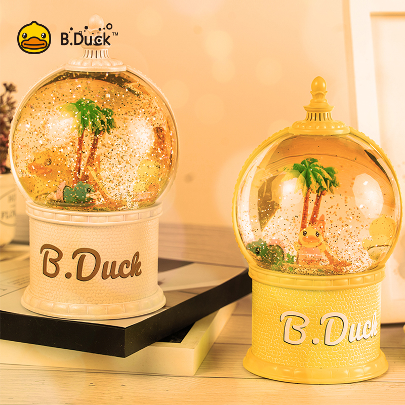 可爱风灯小黄鸭情人礼物可充电