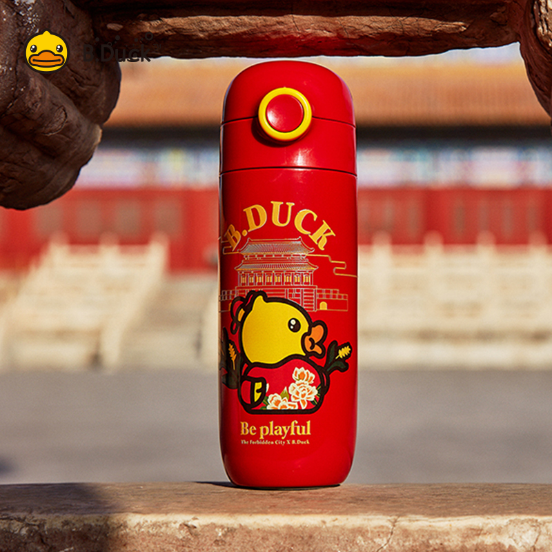 316不锈钢B.Duck卡通直饮保温杯