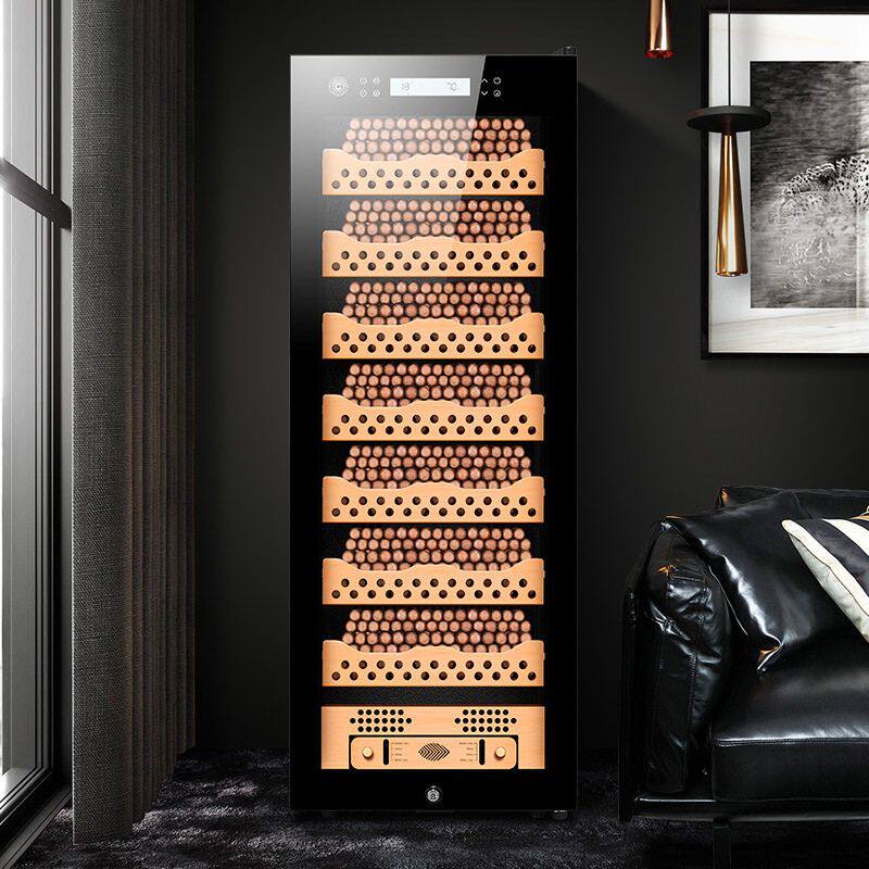 正品CIGARLOONG茄龙雪茄柜智能WiFI恒温恒湿压缩机雪茄红酒两用柜