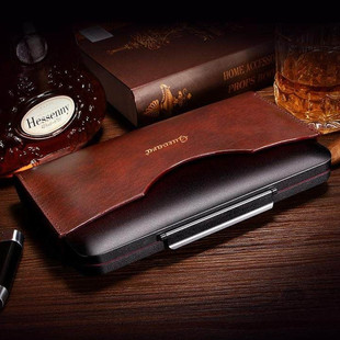 正品GUEVARA格瓦拉古巴雪茄保湿盒铝制雪茄盒保湿盒十支装淳化盒