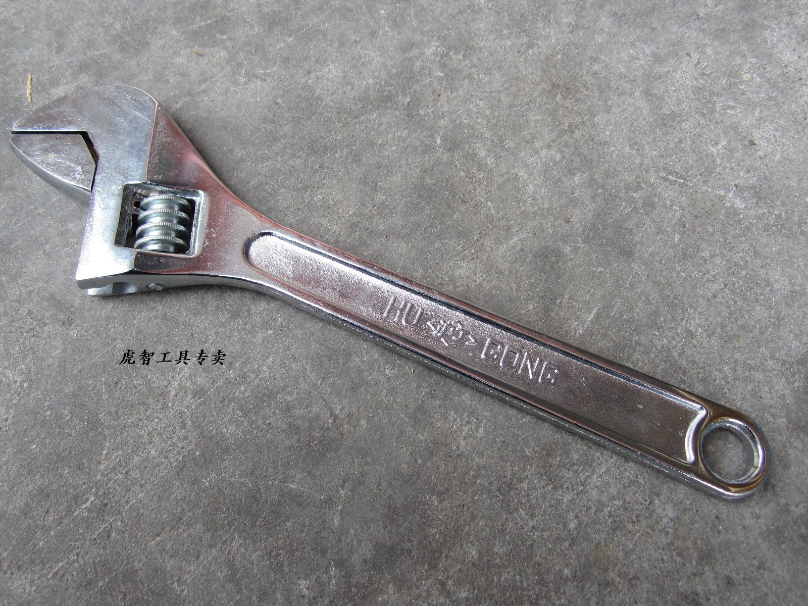 沪工活动扳手活口移动