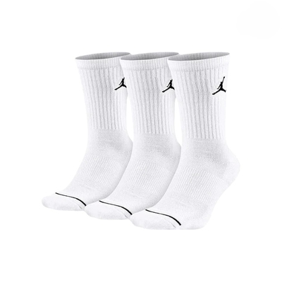 耐克 Jordan Brand 毛巾底速干缓震 3双装 运动休闲中筒袜 DX9632