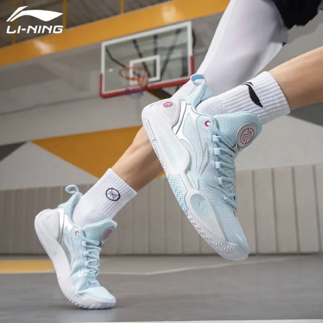 李宁 闪击9 篮球鞋 LIGHT FOAM PLUS科技轻质回弹缓震 ABPT001-6