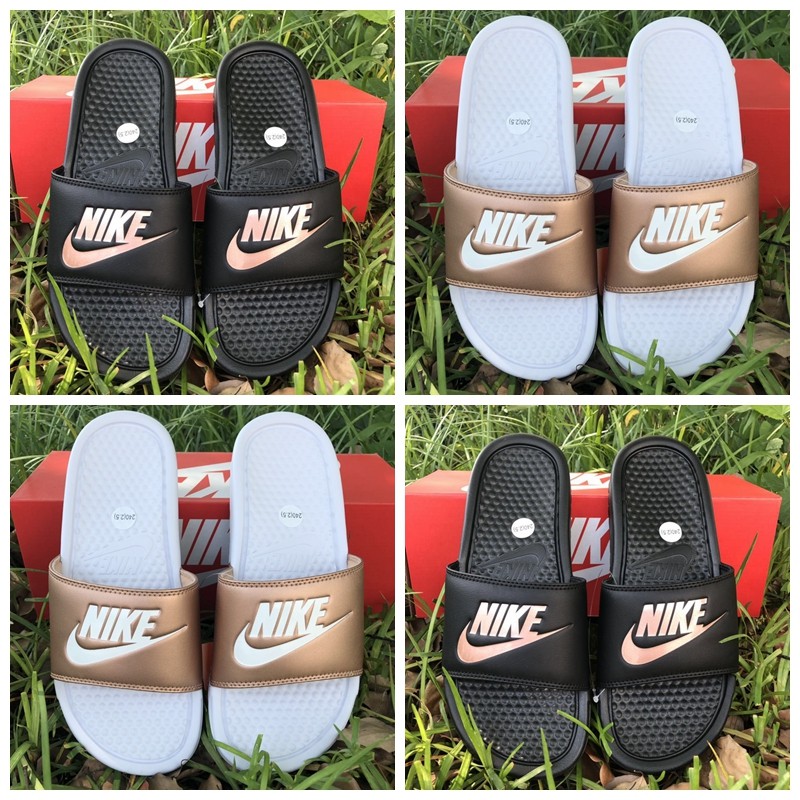 耐克Nike男女休闲情侣凉拖鞋 343881-818736-CN9675-007-102-108