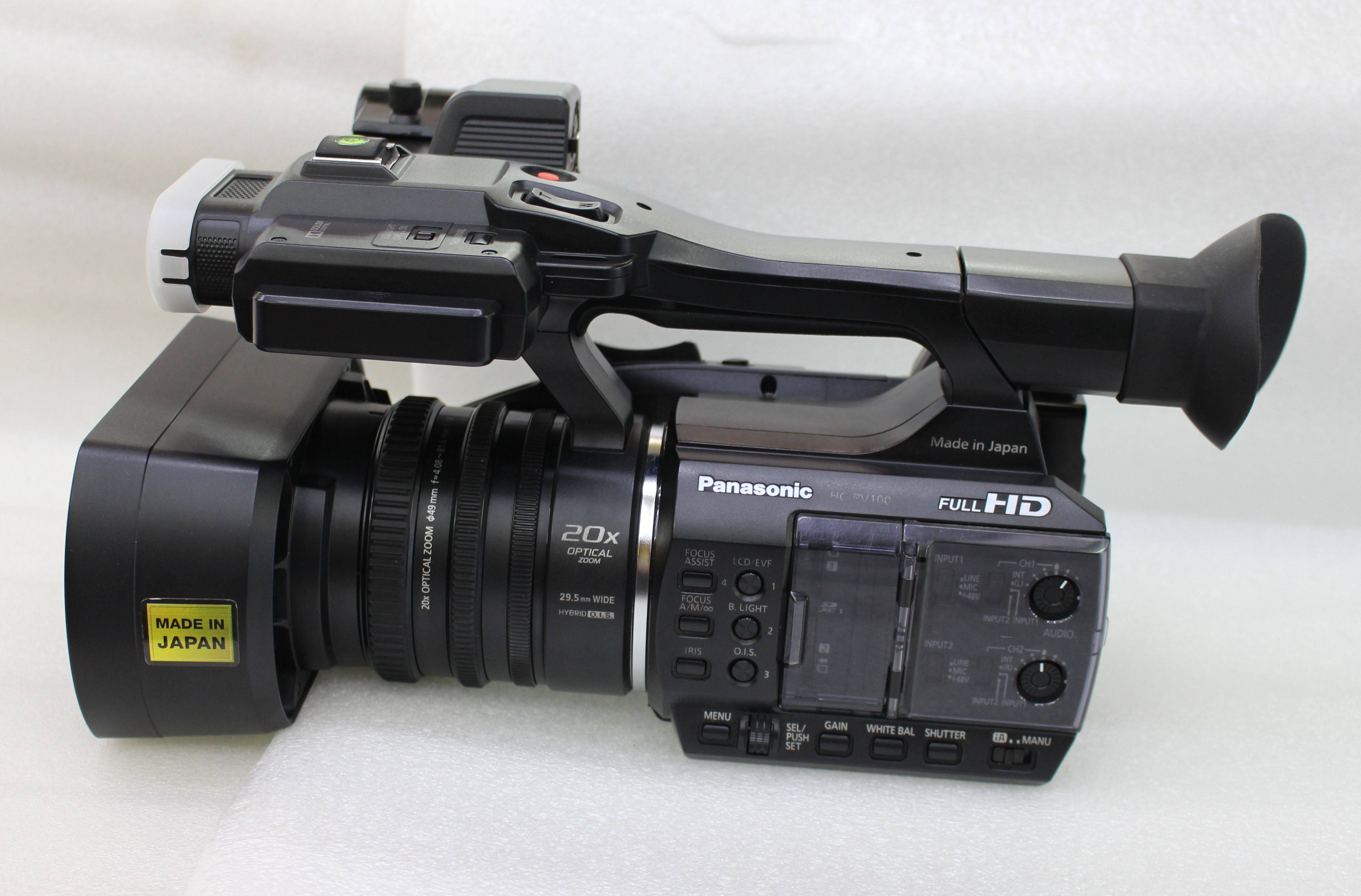 Panasonic/松下 HC-PV100GK 高清会议婚庆记录直播摄像机 PV100