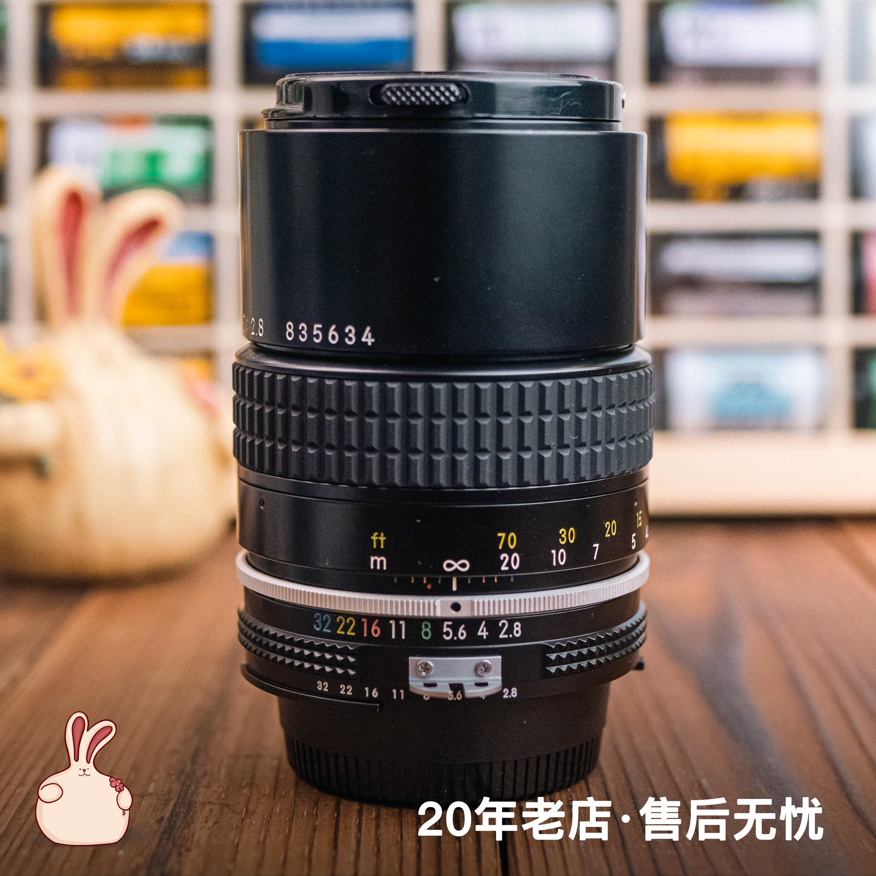 尼康AI135mmF2.8人像手动镜头