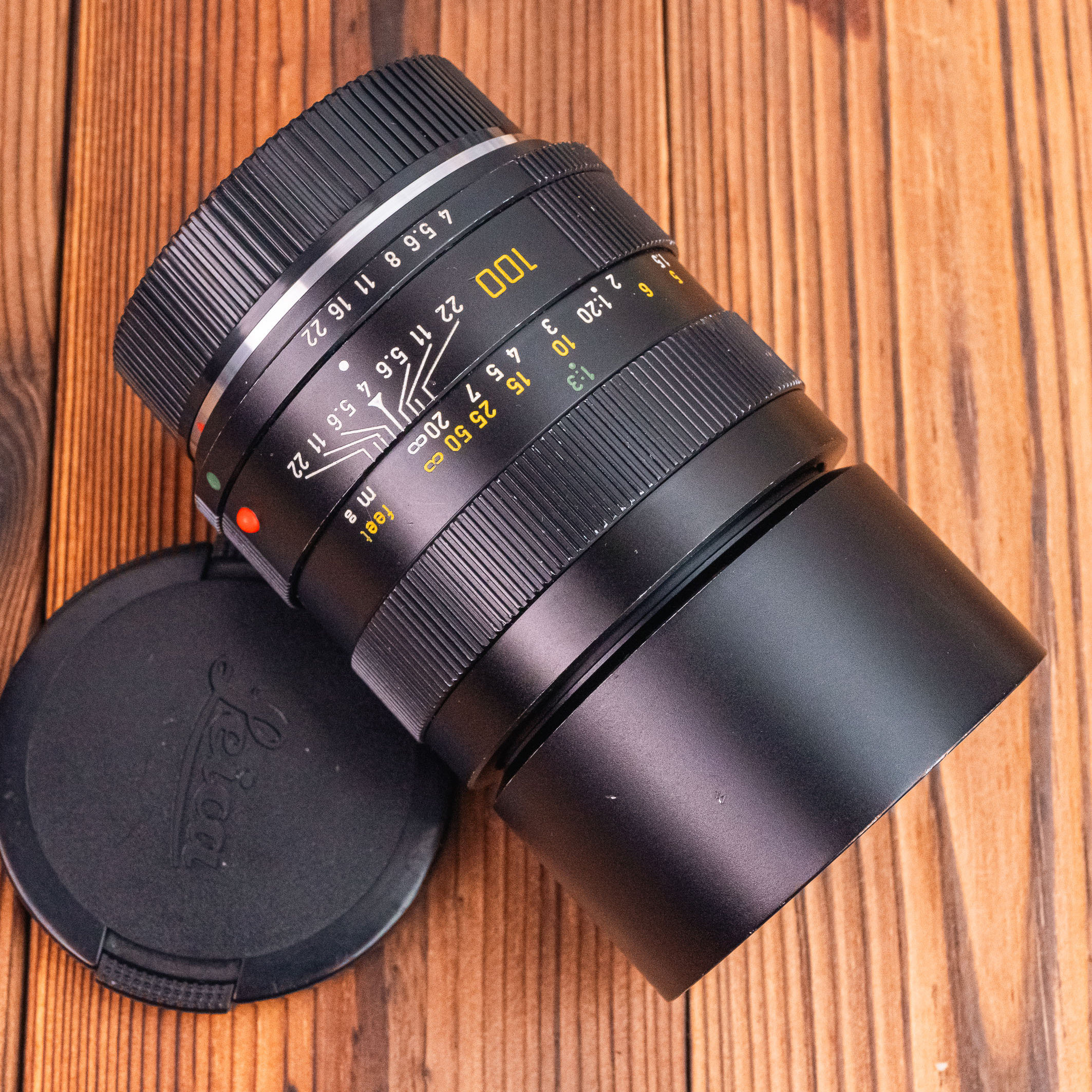 徕卡Leica Leitz ELMAR-R 100mm F4.0微距手动镜头