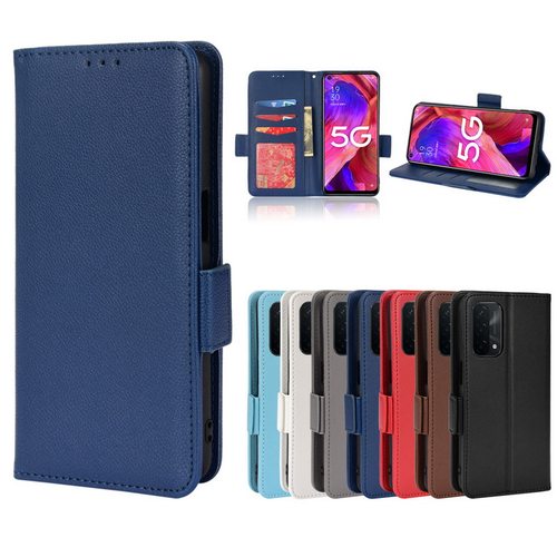 适用于oppo A93 5G/A74 5G/A54 5G手机壳防摔翻盖式保护皮套纯色