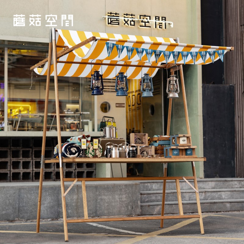 蘑菇空间户外市集展架可拆装