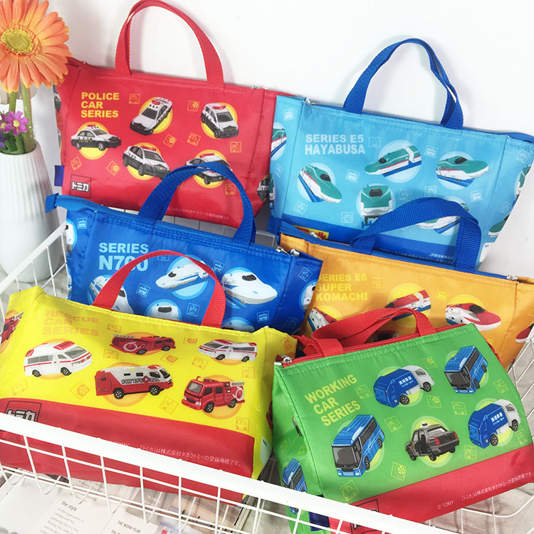 TOMY Series日版 保温便当包 手提饭盒袋 23*8*17cm