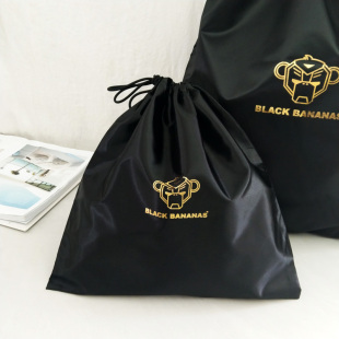 黑色加厚色丁布包包防尘袋大小皮包收纳袋旅行衣服衣物搬家抽绳袋