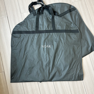 衣袋防尘衣套 深灰色衣服防尘套大衣西服罩防尘袋家用大号收纳挂式