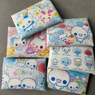 中古风系列卡通可爱小零钱包儿童学生便携收纳包日系卡通印花小包