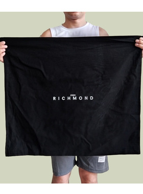 外贸黑色旅行鞋子打包收纳袋旅游束口袋家用鞋子防尘袋子防潮鞋袋