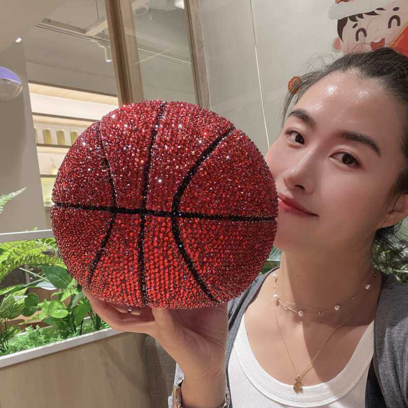 手工DIY贴钻篮球足球存钱罐搪胶
