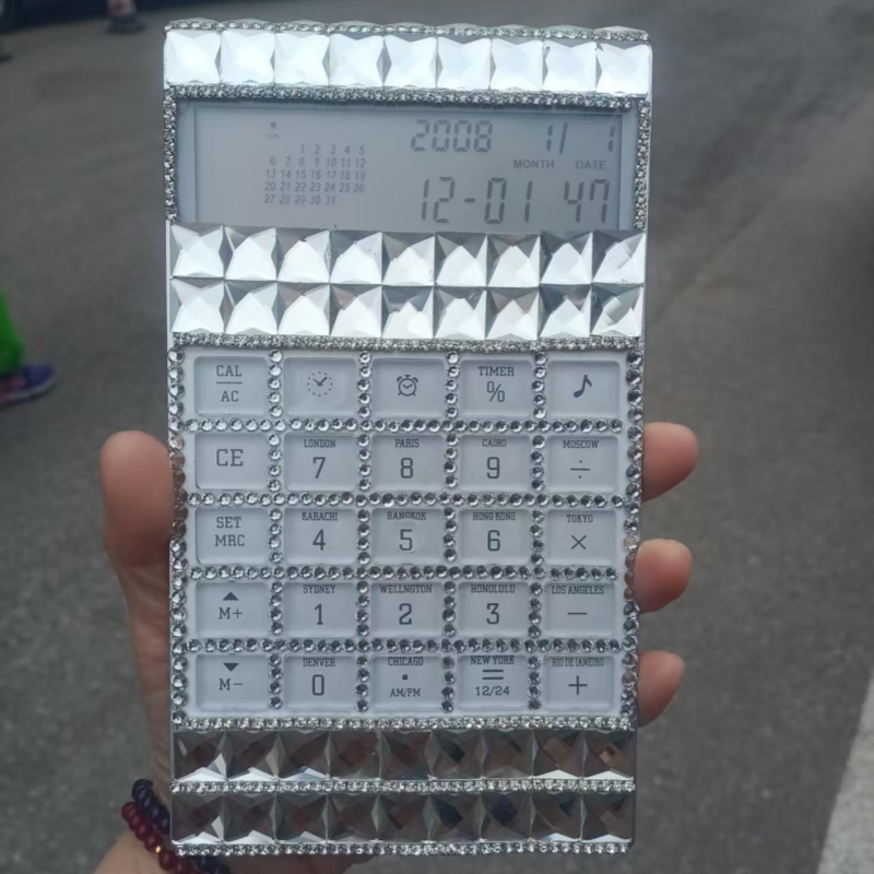 手工贴钻语音多功能手工计算器
