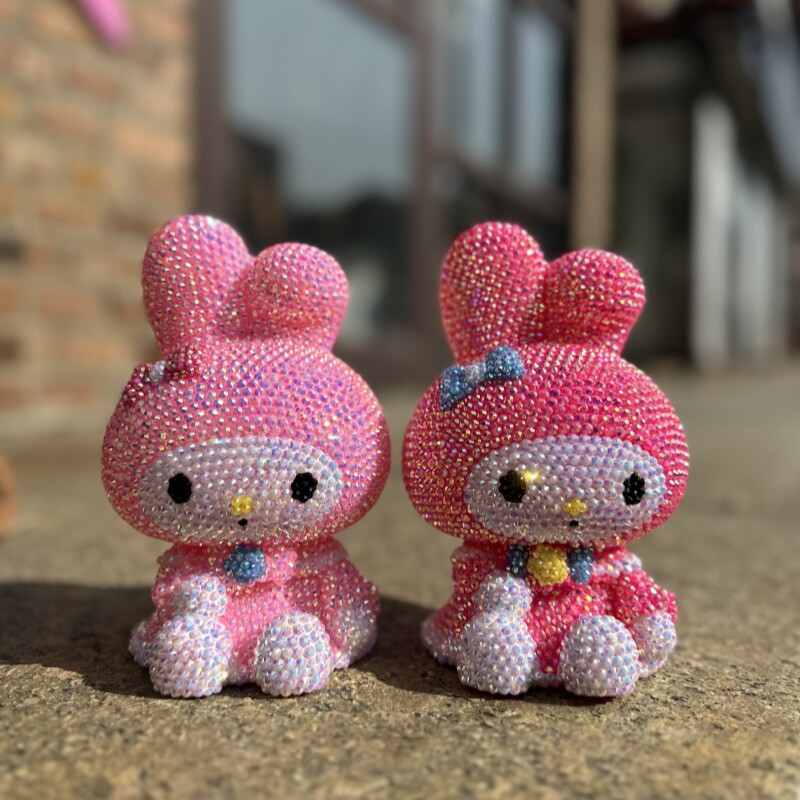 DIY手工粘钻麦乐迪动漫少女海蒂