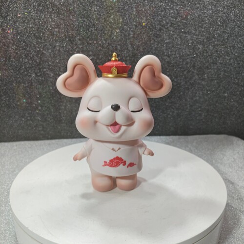 手工DIY贴钻暖心鼠存钱罐网红