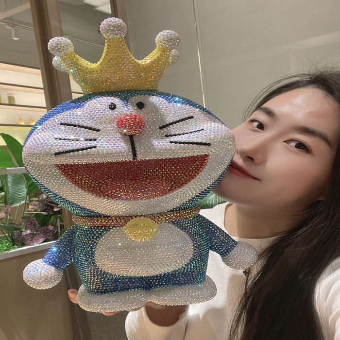 机器猫防摔存钱罐储蓄罐女孩儿