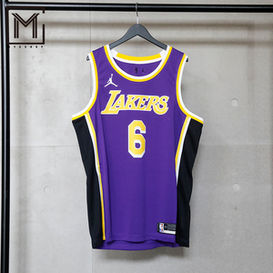 耐克Nike NBA男女速干透气球衣 洛杉矶湖人队詹姆斯