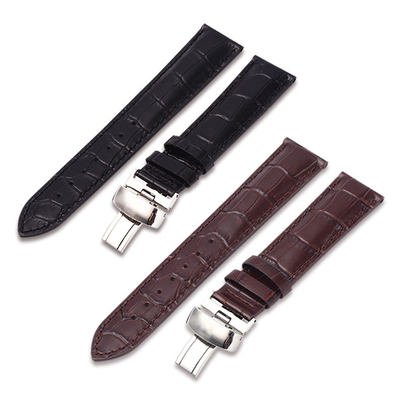 手表带T006407B真皮T461表带男女