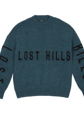换季折扣 Yeezy season 5圆领 休闲冬季LOSE HILL 男友风毛衫慵懒