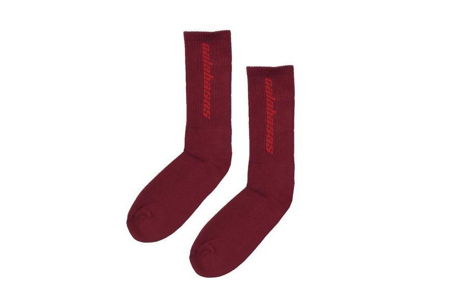 侃爷Yeezyseason4calabasas袜子
